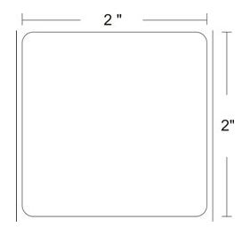 SATO 54SX02003 Barcode Label