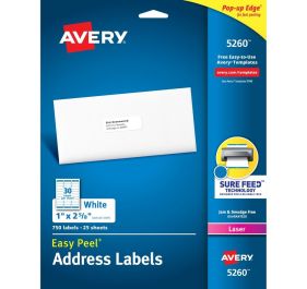 Avery-Dennison 5260 Barcode Label