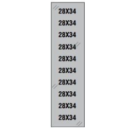 BCI WS3029 Labels