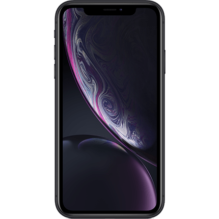 Iphone XR Front View Color Black
