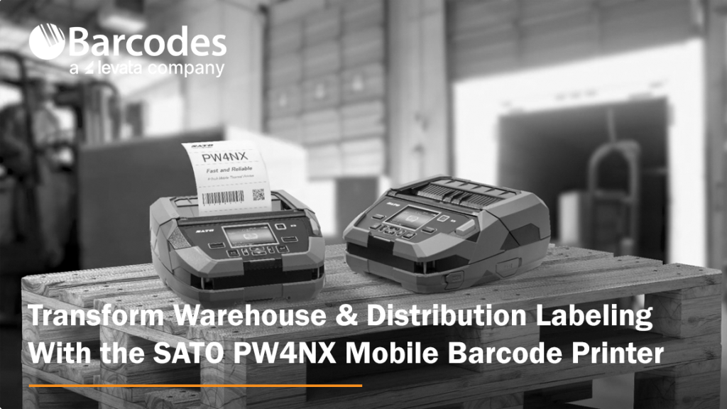 Transform Warehouse and Distribution Labeling With the SATO PW4NX Mobile Barcode Printer